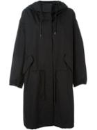 Jil Sander Aliante Parka, Women's, Size: 36, Black, Cotton