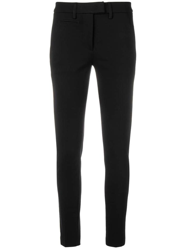 Dondup Straight Leg Trousers - Black