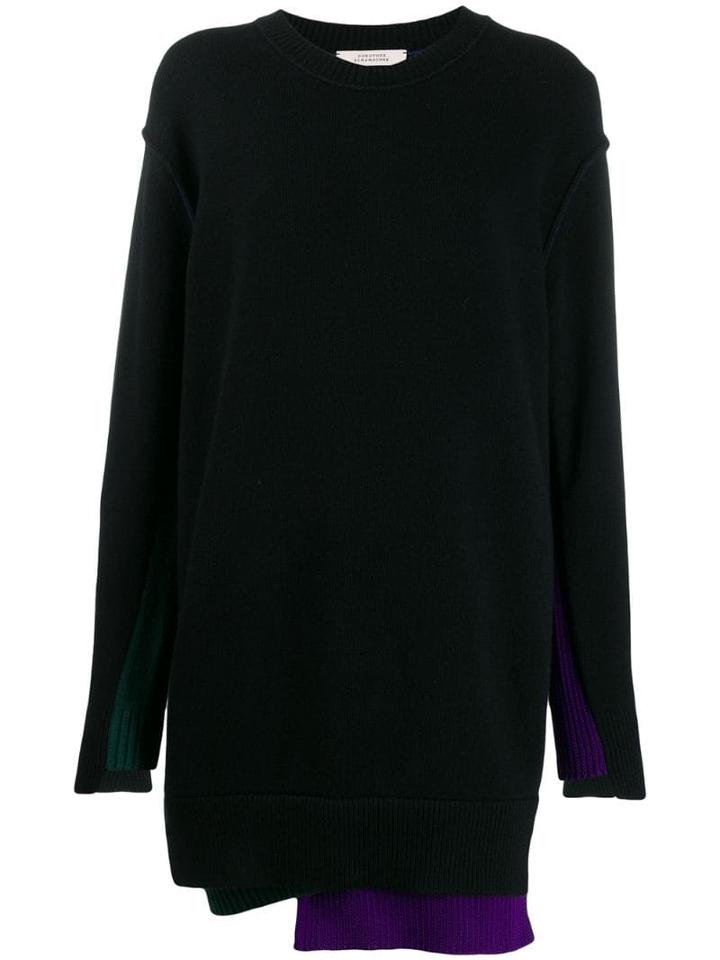 Dorothee Schumacher Deconstructed Knitted Dress - Black