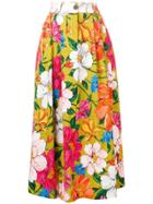 Mara Hoffman Tulay Floral Print Skirt - Green