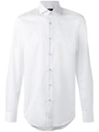 Boss Hugo Boss Plain Shirt, Men's, Size: 43, White, Cotton