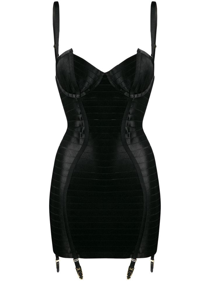 Bordelle Adjustable Angela Dress - Black