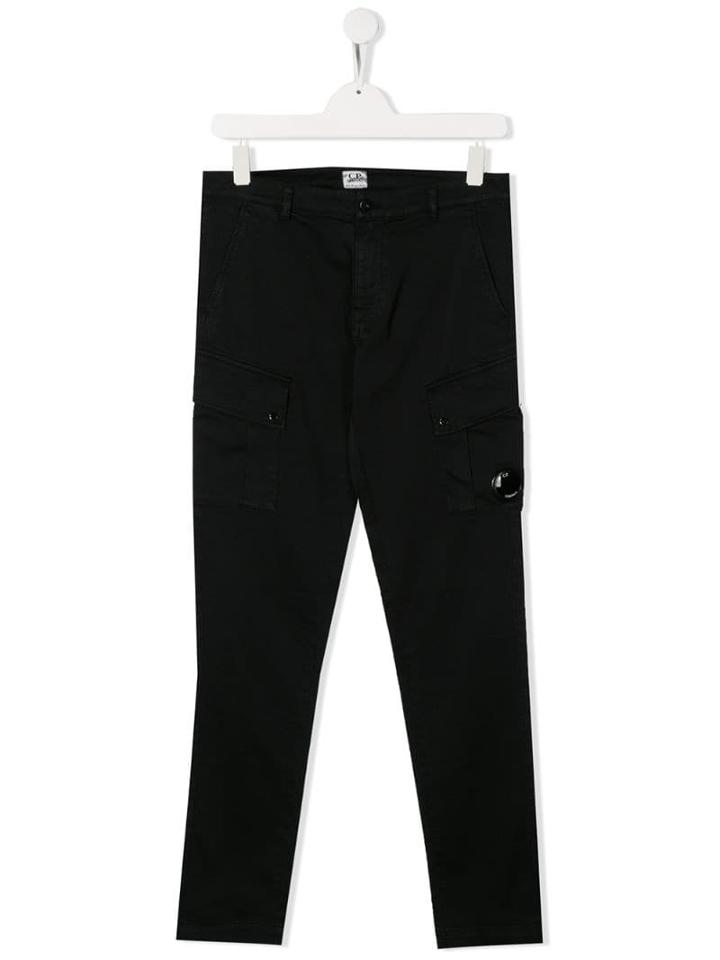 Cp Company Kids Cargo Pants - Black