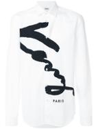 Kenzo Takada Signature Button-up Shirt - White