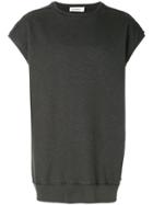 Jil Sander Short Sleeve Sweatshirt - Grey