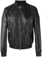 Corneliani - Leather Jacket - Men - Lamb Skin/polyester - 50, Brown, Lamb Skin/polyester