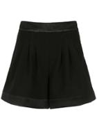 Olympiah High Waist Condotti Shorts - Black
