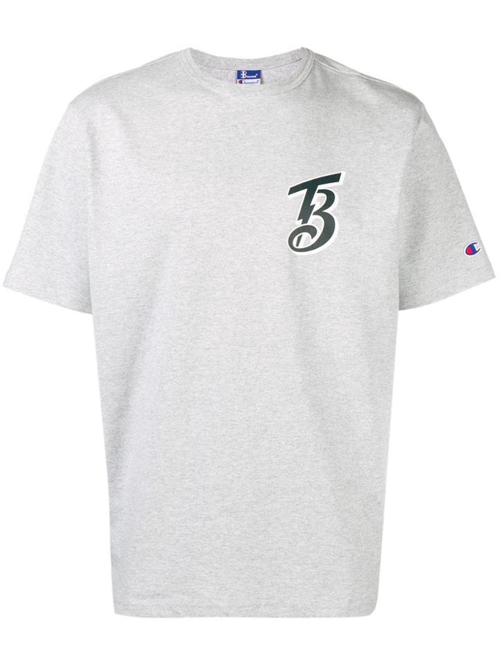 Champion Logo Short-sleeve T-shirt - Grey