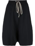Rick Owens 'pod' Shorts, Women's, Size: 42, Black, Polyester/spandex/elastane/virgin Wool