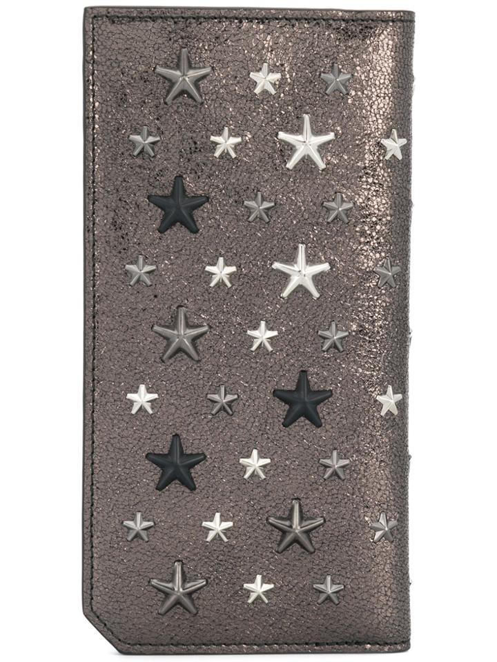 Jimmy Choo Cooper Bi-fold Wallet - Metallic