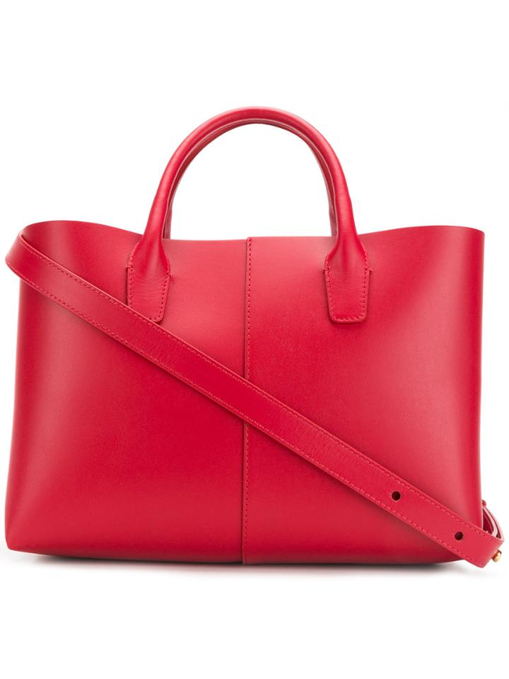 Mansur Gavriel Folded Style Tote Bag - Red