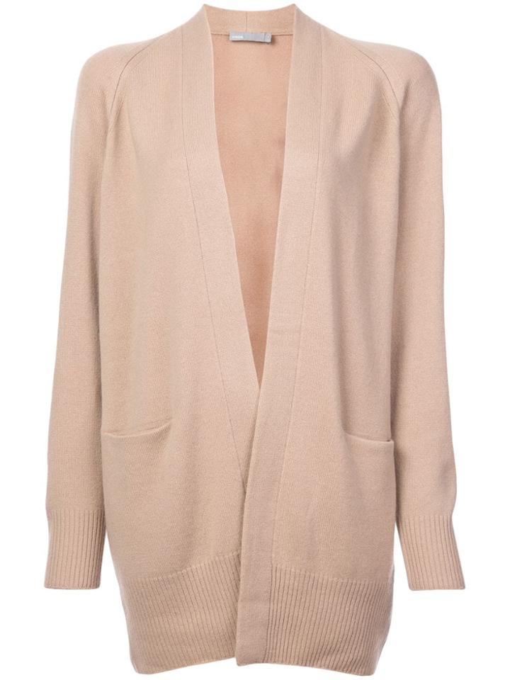 Vince Long Sleeved Cardigan - Brown