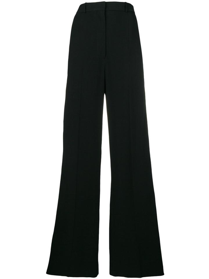 Burberry High Waist Trousers - Black