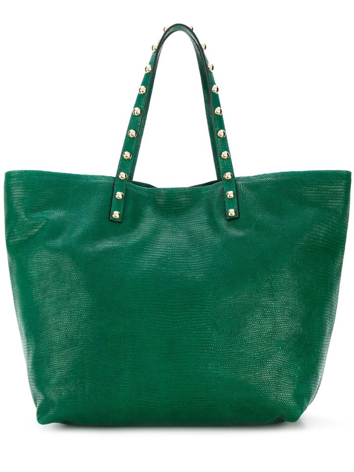 Red Valentino Studded Tote - Green