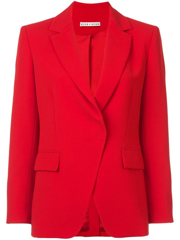 Alice+olivia Helena Jacket - Red