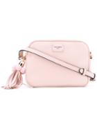 Glam Crossbody Bag - Women - Calf Leather - One Size, Pink/purple, Calf Leather, Dolce & Gabbana