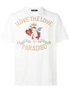 Dolce & Gabbana Illustrated T-shirt - White