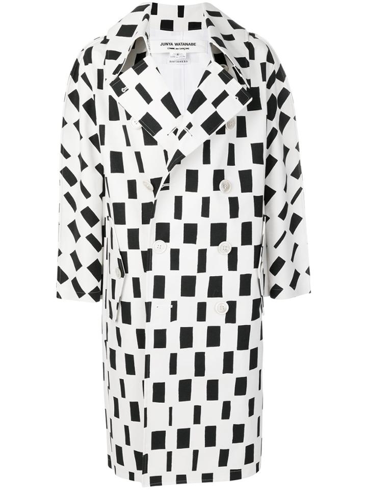 Junya Watanabe Double Breasted Coat - Black