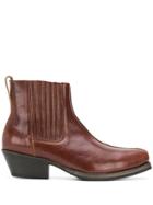 Our Legacy Center Ankle Boots - Brown
