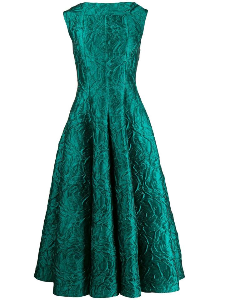 Talbot Runhof Tomini Dress - Green