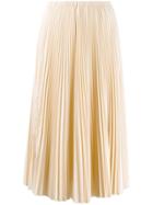Alysi Pleated Skirt - Neutrals