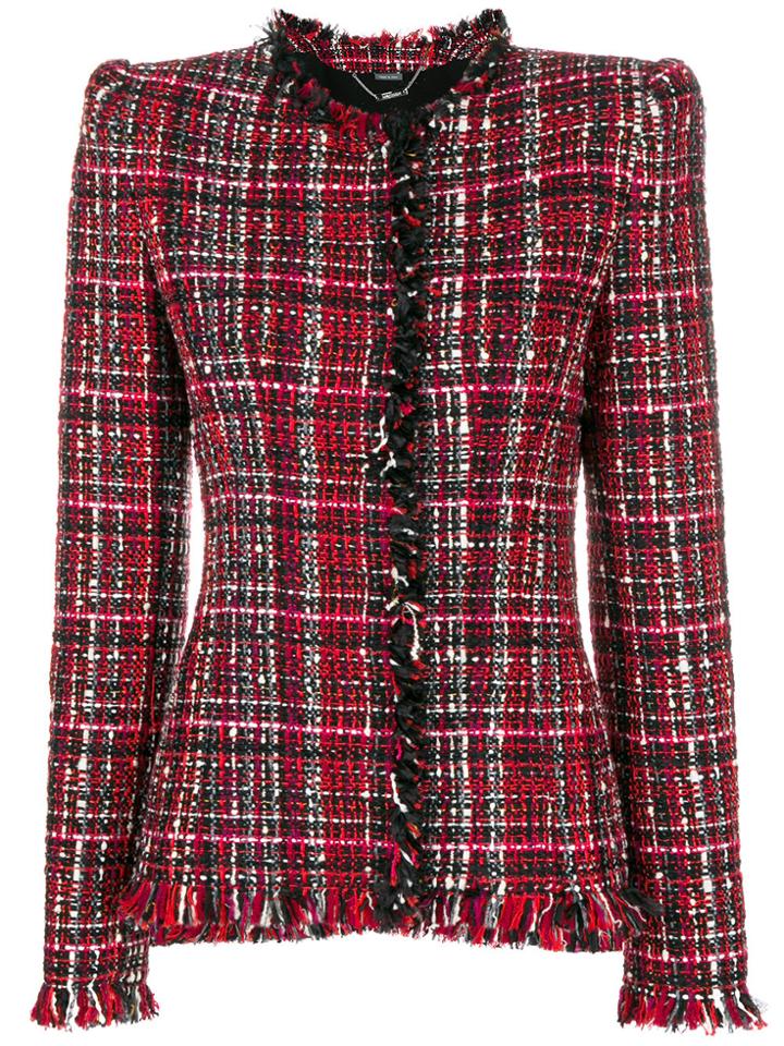 Alexander Mcqueen Tailored Tweed Jacket