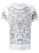 Marcelo Burlon County Of Milan - Salmoman T-shirt - Men - Cotton - Xxs, White, Cotton