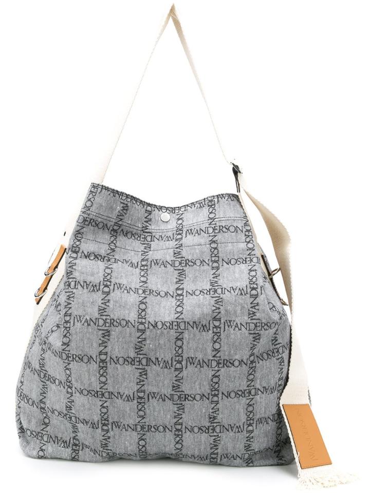 Jw Anderson Oversized Shoulder Bag - Grey