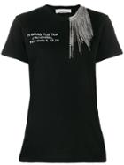 Circus Hotel Crystal Embellished T-shirt - Black