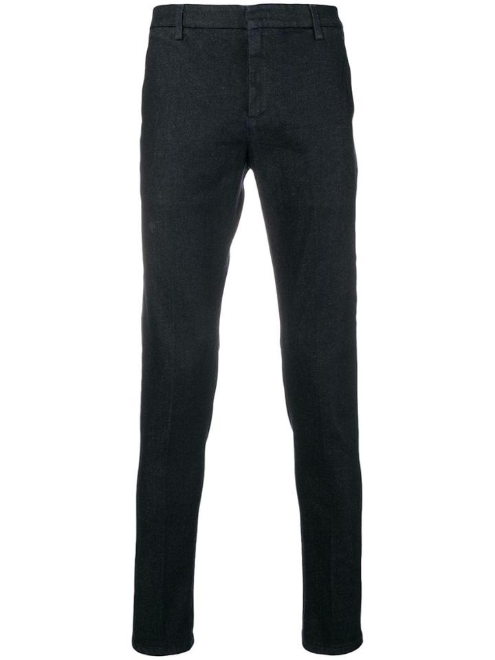 Dondup Bootcut Trousers - Blue