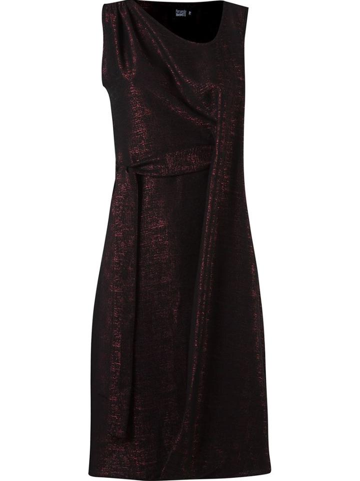 Fernanda Yamamoto Metallic Asymmetric Mid-length Dress