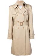 Balenciaga Vintage 2000's Midi Trenchcoat - Neutrals