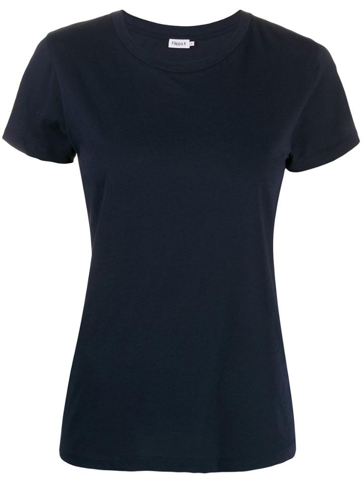 Filippa-k Crew Neck T-shirt - Blue