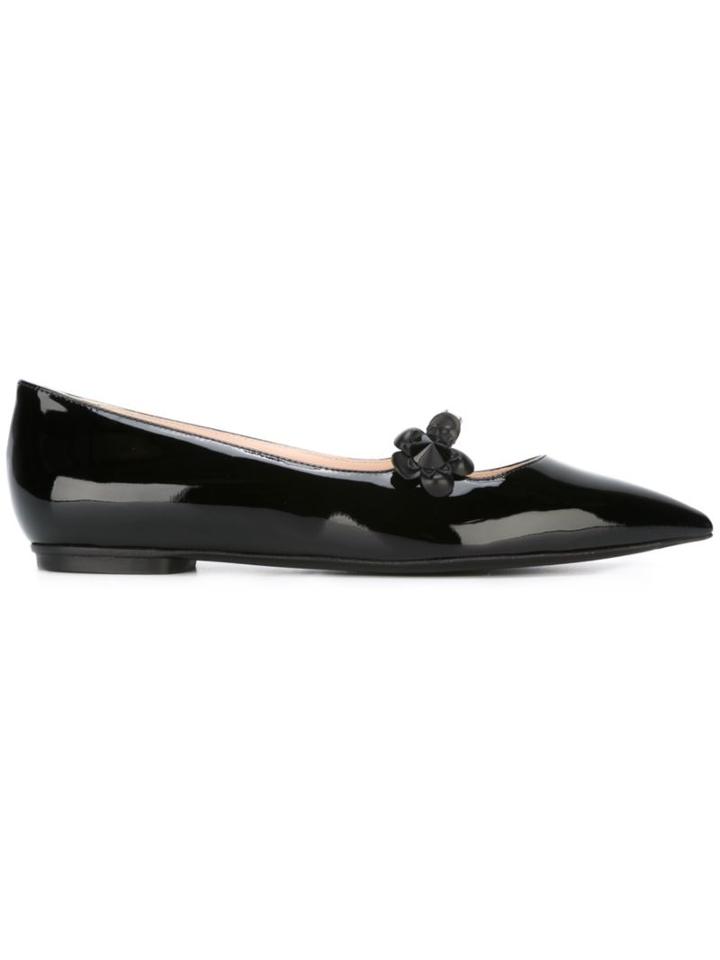 Fendi Pointed Toe Ballerinas