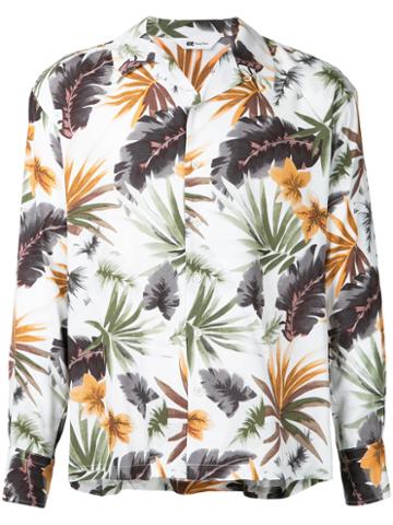 Soe - Foliage-print Shirt - Men - Rayon - 2, Rayon