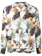 Soe - Foliage-print Shirt - Men - Rayon - 2, Rayon