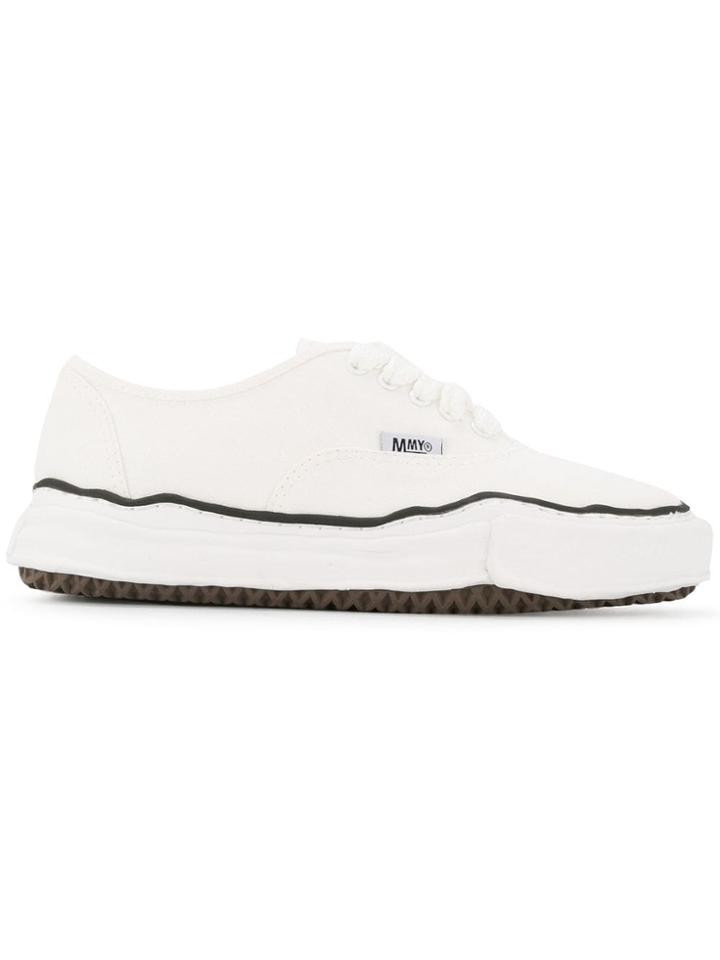 Maison Mihara Yasuhiro Low Top Trainers - White