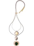 Marni Set Of 2 Oversized Necklaces - Silver