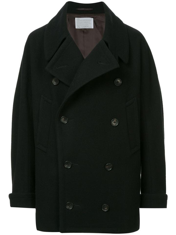 Kolor Double Buttoned Coat - Blue