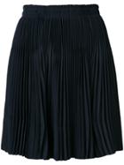 Vince Short Pleated Skirt - Black