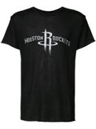 The Elder Statesman X Nba Slogan Print Top - Black