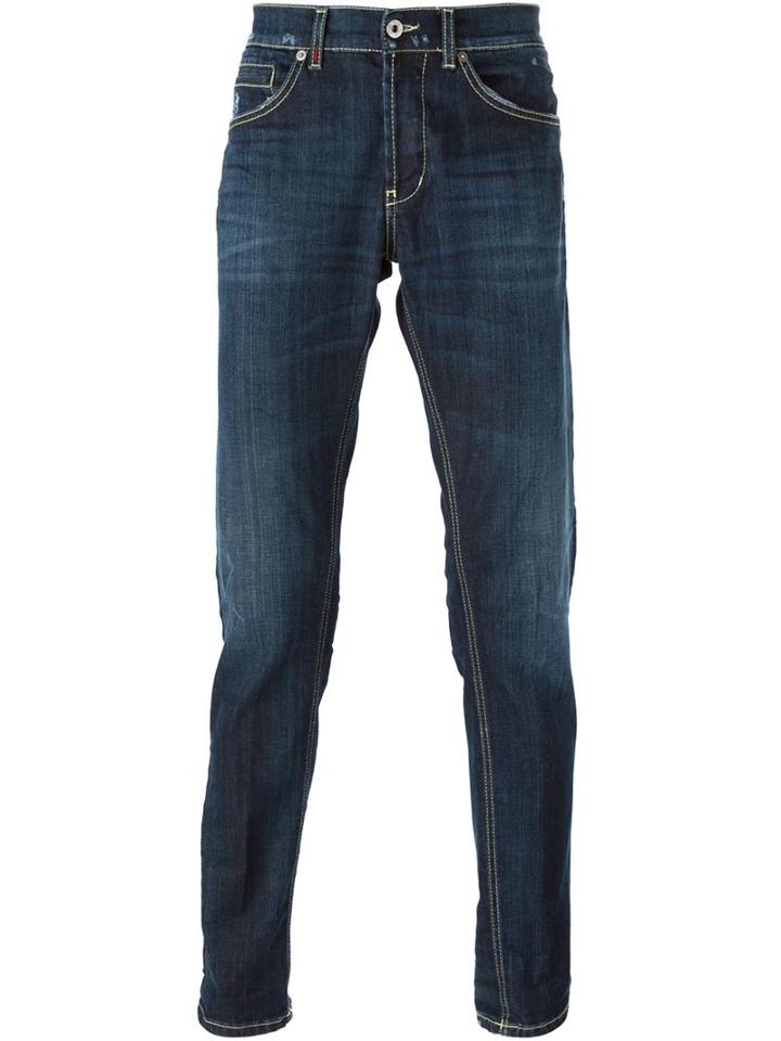 Dondup 'george' Jeans, Men's, Size: 31, Blue, Cotton/spandex/elastane