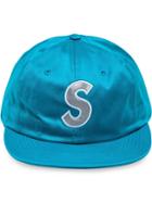 Supreme Reflective S Logo 6-panel Cap - Blue