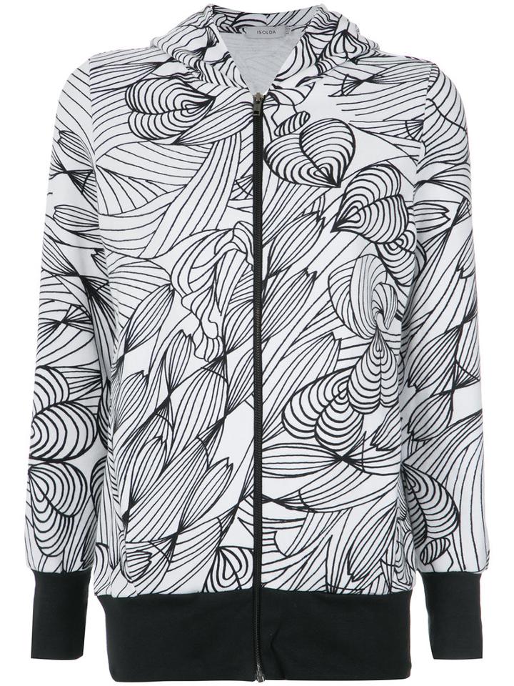 Isolda - Printed Bomber Jacket - Women - Cotton - 36, Black, Cotton