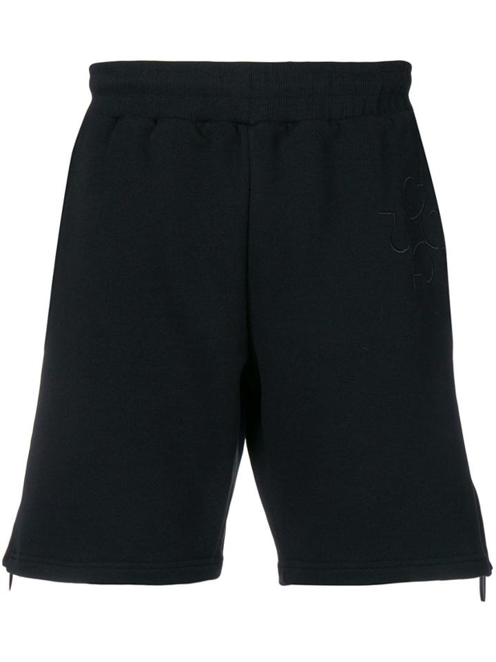 Cottweiler Side Zip Shorts - Blue