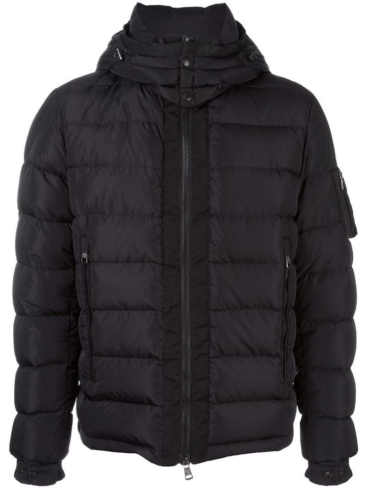 Moncler 'danube' Padded Jacket, Men's, Size: 4, Black, Feather Down/polyamide