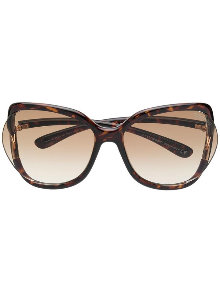 Tom Ford Eyewear Anou 02 Sunglasses - Brown
