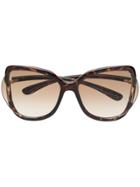 Tom Ford Eyewear Anou 02 Sunglasses - Brown