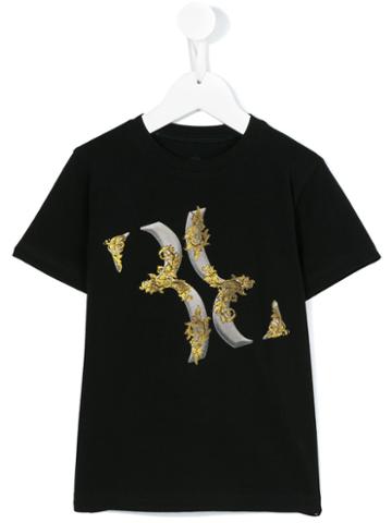 Billionaire Kids - Print T-shirt - Kids - Cotton/spandex/elastane - 2 Yrs, Black