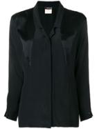Fendi Pre-owned Panelled Shirt - Black